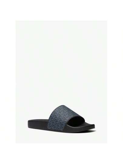 Michael_kors | Dawson Signature Logo Slide Sandal