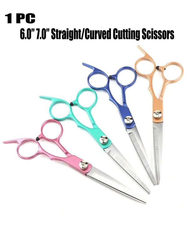 1pc 6.0" 7.0" Professional Hair Salon Scissors Straight Curved Cutting Shears Barber Accessories Haircut Cut Shear Hairdressing Tool Scissors, Back To School, Travel Holiday Essentials, Hair Accessories For Women, Slick Back Brush, Barber Accessories, Hair Dryer, Hair, Barber, Hair Tools, Hair Products, Hair Accessories, Edge Brush, Styling Brush, Curly Hair Products, Hairdressing Equipment, Hair Cutting Scissors, Christmas, Barbershop, Hairdressing, Hair Dryer, Hair Brush, Barber, Hairdressing Equipment, Barber Accessories, Barbershop, Hairdressing Equipment