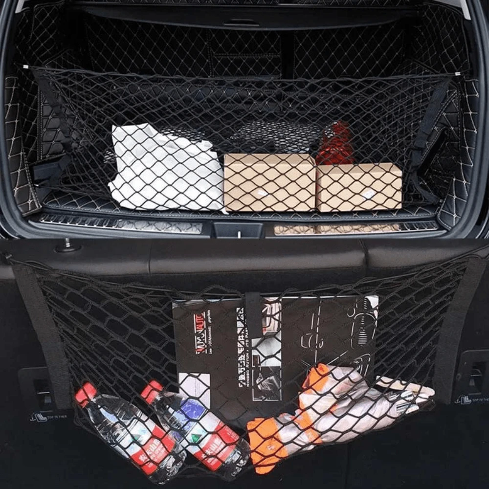 Truck Bed Cargo Net, Cargo Storage Elastic Mesh Net Organizer With
