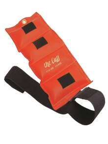The Cuff 10-2512 7.5 Lbs Deluxe Ankle & Wrist Weight, Orange - 橘色 - 查看 1