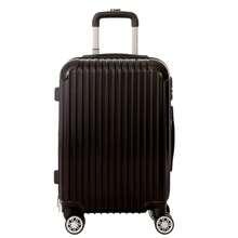 Eagle Small Maple Travel Suitcase P - AS52 Abs W/ 360° Wheels - Black - View 3