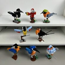 Birdie Set, Multiple Birdie Building Toys, Stress Relieving Building Toys, 8 In 1, Multiple Assembly Forms, Creative Assembly Room Decoration - Multicolor - View 9