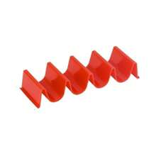 6pcs/12pcs/1pc Taco Holder Stand Set, Colorful Taco Tray Rack For Party, Premium Taco Bar Accessories Holds Up To 4 Tacos Each, Taco Plates Holder Dishwasher And Microwave Friendly