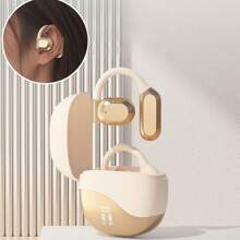 3D Surround Sound Open OWS Bluetooth Headset  Wireless Waterproof Earphones Intelligent Digital Display High Sound Quality - Màu Khaki - Xem 5