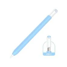 硅胶保护壳兼容 Apple Pencil 第三代和 Apple Pencil (USB-C) 人体工学握把设计保护壳保护套支持磁性充电 - 彩色 - 查看 16