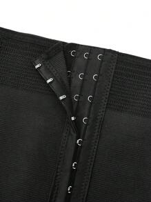 Waist Trainer Tummy Wrap, Tummy Control Slim Girdle Belt Cincher, Women's Underwear & Shapewear, Sports - Black - View 3