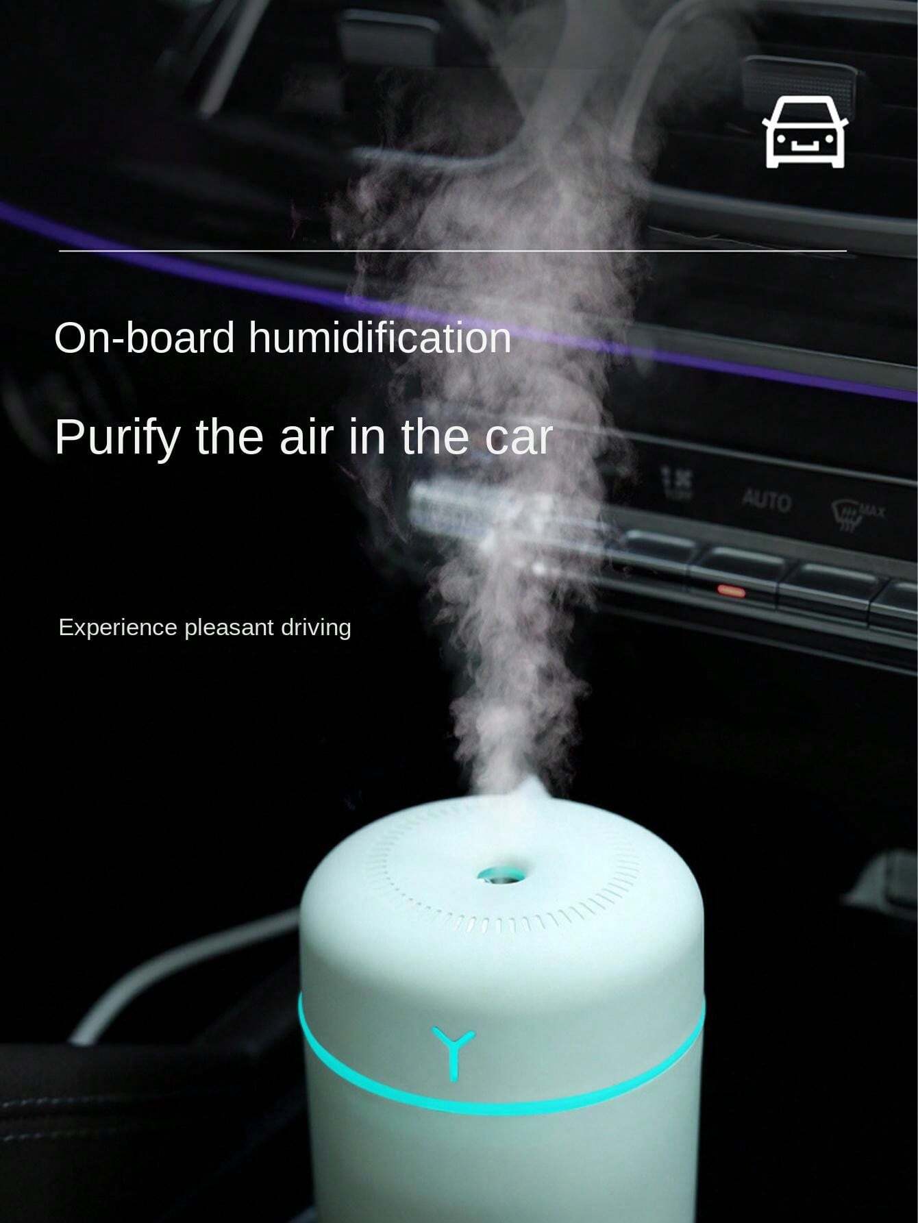 Portable Car Humidifier Multi-Function Mini Humidifier Usb Ambient ...