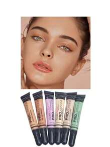 Set Of 6 Facial Tone Imperfection Correctors - Multicolor - View 2