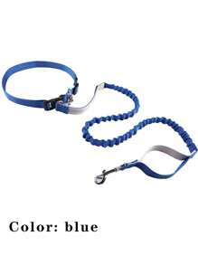 Running Dog Leash Waist Belt, Hands-Free Retractable Dog Leash For Walking, Jogging, And Running With Pets