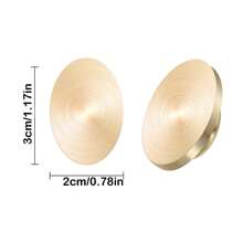 1PC Con dấu sáp hình bầu dục được cá nhân hóa - Con dấu sáp niêm phong KHÔNG CÓ quai Con dấu sáp tùy chỉnh để làm đồ thủ công, phong bì, giấy gói quà, quà tặng tốt nghiệp và thiệp mời đám cưới Trở lại trường, Trở lại trường, đồ dùng học tập - Vàng - Xem 9