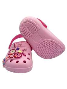 Pink Giraffe Girl's Slipper Sandals - Màu Hồng baby - Xem 5
