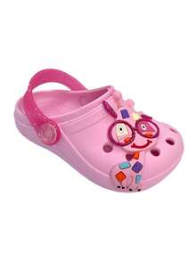 Pink Giraffe Girl's Slipper Sandals - Màu Hồng baby - Xem 3