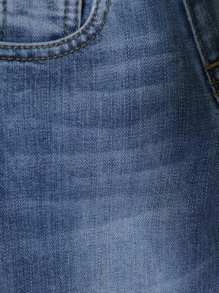 CHUEKITOS. Jeans para bebé corte  vaquero, deslavado y con bigotes con resorte ajustador en la cintura, cómodo y fresco - Lavado ligero - Ver 4