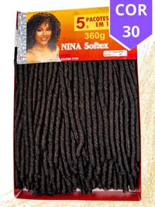 Nina Softex Original Dread Crochet Curly Hair Bundle 360 Grams 5 In 1 - Bronze - View 2