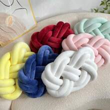 Nút Gối Gối ném Đối với Đi văng Mềm mại Trang trí Knotted Gối Đối với Nhà  Sofa Phòng ngủ Trang trí Đến Thêm Thoải mái Và Phong cách Knotted Gối Đối với Nhà  Sofa & Phòng ngủ Trang trí - trắng - Xem 7