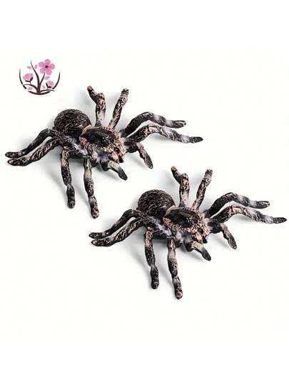 1 件大型人造蜘蛛、假蜘蛛、塑料昆虫玩具、技巧道具、愚人节道具蜘蛛模型逼真蜘蛛玩具