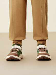 mini bala 儿童户外透气网眼缓冲运动鞋 - 綠色 - 查看 1