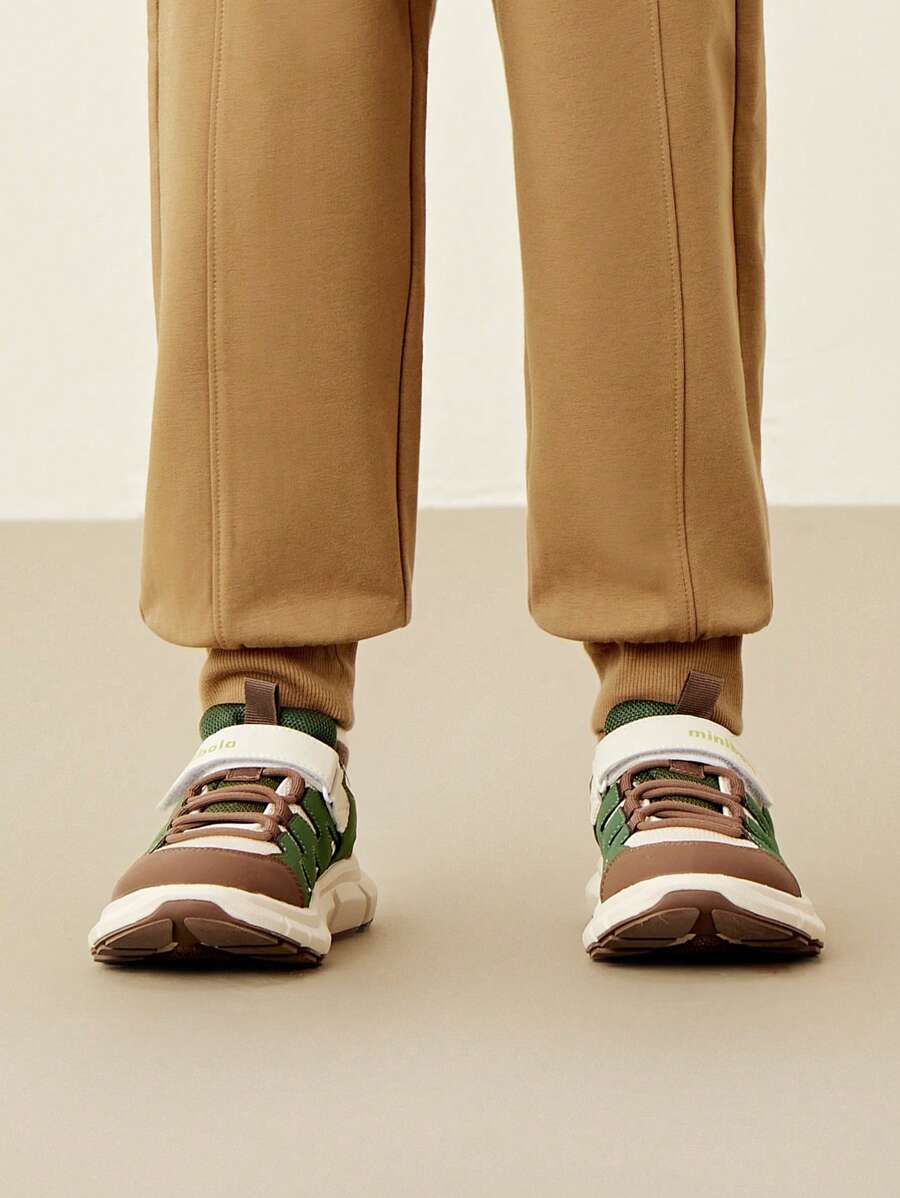 mini bala 儿童户外透气网眼缓冲运动鞋 - 綠色 - 查看 1