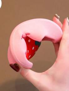 Cloud Flip Flop Fruit Slide Children's Youth Fashion Girl - Hồng - Xem 4