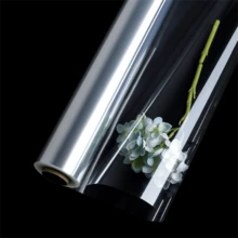 1000*54/2500*44cm 1件防尘透明鲜花包装纸防水塑料花束玻璃卷加厚水晶透明礼品、篮子、工艺品、零食、包装 - 彩色 - 查看 9