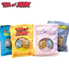 3pcs  Official Authentic Coin Purse Pudding Bag Plush Change Storage Bag - Pink - View 4