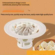 Baozi Maker Machine,6.57" Dumpling Momo Maker Mold Plastic Kitchen Gadget Tool Homemade Bao Buns Preparation Culinary Exploration Ease Of Use Cleaning - Multicolor - View 6
