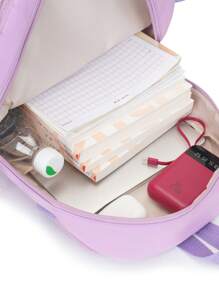 2025 可爱女士背包防水多口袋尼龙学校背包适合学生女孩卡哇伊笔记本电脑书包 Mochilas