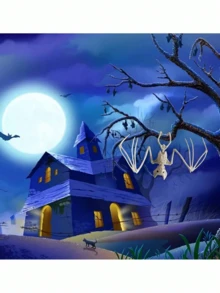 1 件万圣节骷髅蝙蝠、万圣节骷髅蜘蛛、万圣节骷髅蜘蛛骨架、万圣节蝙蝠骨架、万圣节派对用品、恐怖装饰、场景装饰、恐怖道具、服装配饰 - 多色 - 查看 7