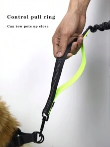 Running Dog Leash Waist Belt, Hands-Free Retractable Dog Leash For Walking, Jogging, And Running With Pets