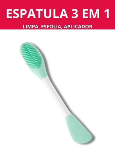 Espátula de Limpeza facial 3 em 1 Skin Care e Maquiagem