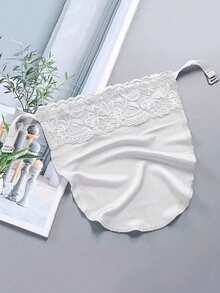 1 Phụ kiện áo ngực ren khối màu dành cho nữ Phụ kiện Bralette có họa tiết sọc, Miếng đệm áo lót nâng ngực có thể tháo rời và giặt được làm bằng polyester dệt - Nhiều màu - Xem 8