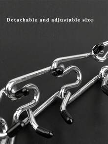 訓練犬隻尖刺鏈狗項圈，中大型犬用防爆防震控制P鏈 - 銀色 - 查看 5