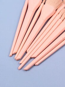 Multi-Function Cosmetic Brush Set, 13pcs Fiber Makeup Brush Kit For Women With Makeup Brush Storage Bucket,Brush Set,Makeup Brush Kit,Make Up Brush Set,Make Up Set Complete,Makeup Brush Set,Complete Makeup Kit,Brush Kit,Brushes Makeup Set,Makeup Gift Set,Set - Pink - View 7