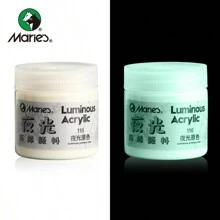 50ml Peintures acryliques fluorescentes, 8 couleurs de peinture acrylique, pigments riches Peintures néon, peintures pour l'art et l'artisanat pour les artistes, les adultes et les débutants Rentrée scolaire, Rentrée scolaire, Fournitures scolaires