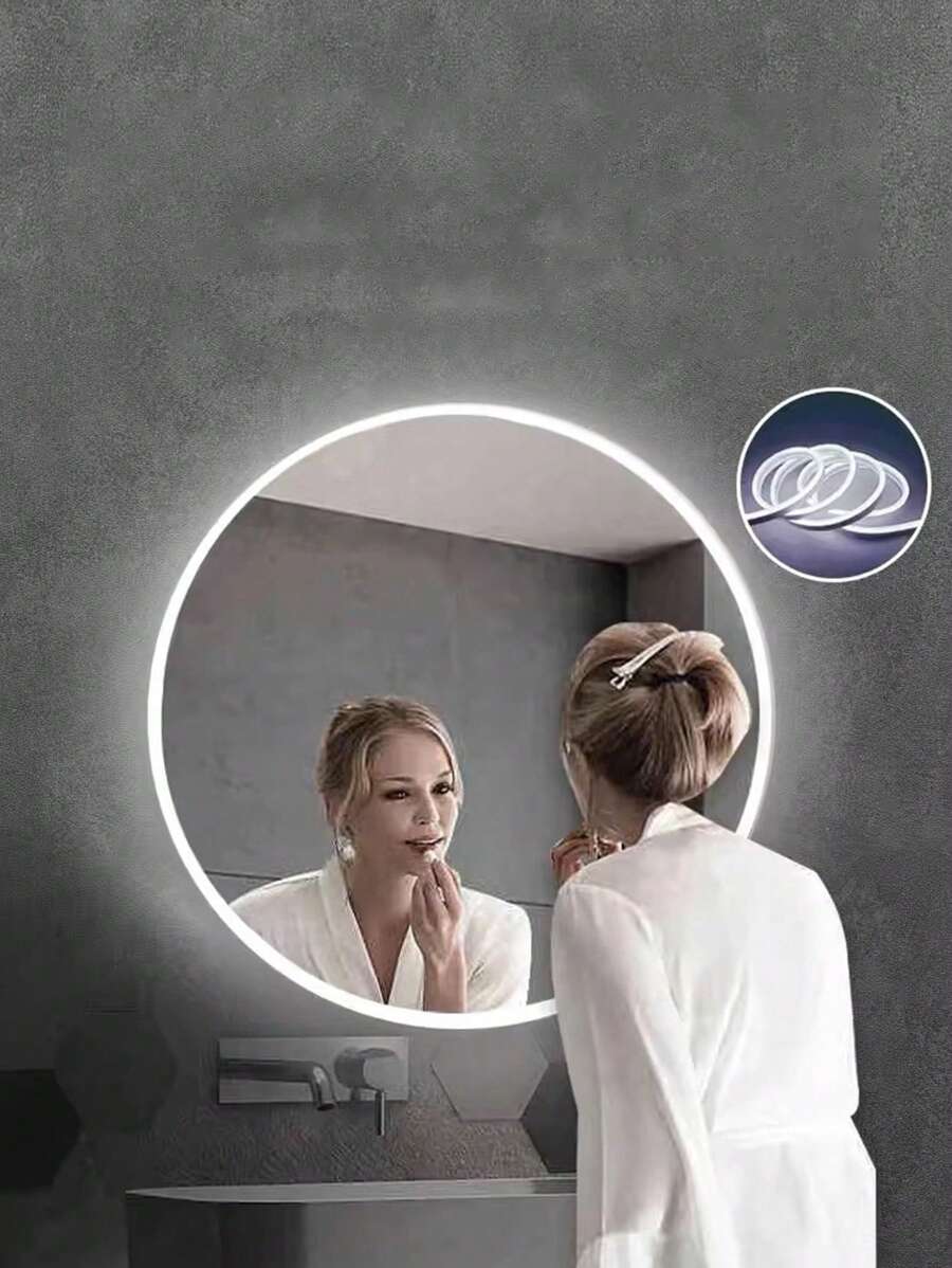1-5m USB LED Strip Light, Suitable For Bedroom Wall Decoration, Anniversary, Kitchen, Home Decor, TV/Computer Backlight, Non-Dimmable Solid Color, Simple Switch Control, Holiday Theme Lighting - White - View 1