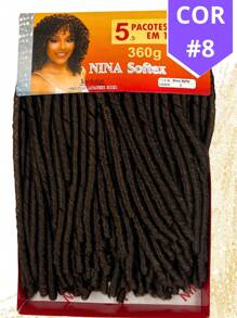 Nina Softex Original Dread Crochet Curly Hair Bundle 360 Grams 5 In 1 - Beis - Ver 2
