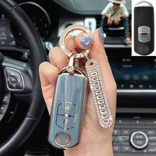 适用于 CX-3、CX-5、CX-7、CX-9、Speed、Miata、MX5 的汽车钥匙壳/钥匙扣保护套，双键遥控钥匙配件 - 帶鑰匙圈5 - 查看 8