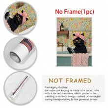 1 pièce Œuvre murale, œuvre murale éclectique, décoration murale, œuvre murale numérique, affiche colorée, affiche tendance, décoration murale pour salon, chambre à coucher