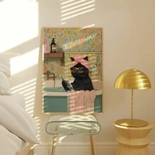 1 pièce Œuvre murale, œuvre murale éclectique, décoration murale, œuvre murale numérique, affiche colorée, affiche tendance, décoration murale pour salon, chambre à coucher