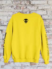 Blouse Moletom Bleach Kurosaki Ichigo Wiki Anime GOLA 1235 Fluxo FX - Màu vàng - Xem 2