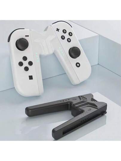 Nintendo Switch Joy-Con・充電グリップ・充電スタンド付 Aolion 充電グリップスタンド スイッチ Joy-Con コントローラー対応