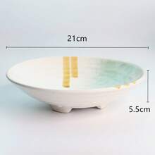 1 Đĩa Sứ, Đĩa Trà Chiều, Đĩa Ăn Nhẹ Trái Cây, Đĩa Salad, Đĩa Ăn Cổ Điển Trung Hoa, Bộ Đồ Ăn Nhật Bản & Hàn Quốc, Bộ Đồ Ăn Bằng Gốm Sứ Sáng Tạo, Bát Nông, Đĩa Bánh Mì - đĩa ăn bằng sứ - Xem 17
