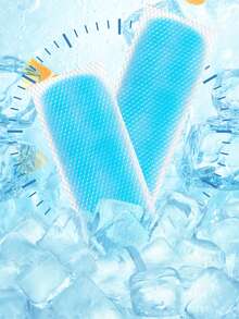 Fruit-Shaped Ice Pack, Cartoon Design Cooling Relief Patches, Wholesale Summer Refreshing Ice Stickers - Multicolor - View 3