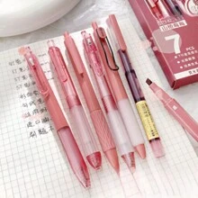 Bolígrafos de gel para el regreso a clases - Rosa - Ver 5