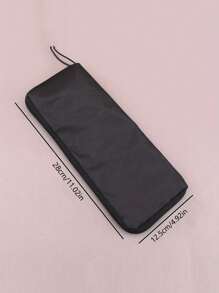 Borsa portaombrello di colore unito, borsa portaombrello portatile e impermeabile, realizzata in tessuto resistente all'abrasione, con panno assorbente, accessori per la scuola, organizer per studenti universitari, pratica per il viaggio e lo stoccaggio