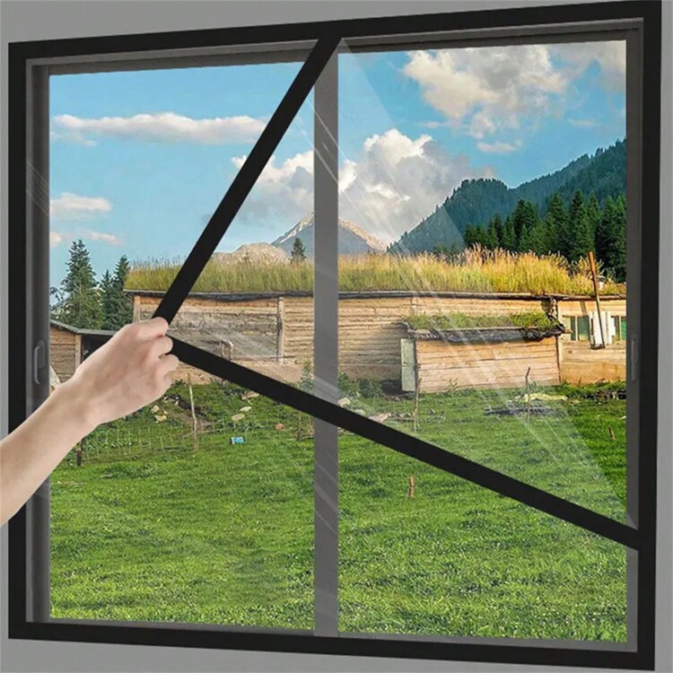 Transparent PEVA Soft Film Air Conditioning Curtain, Summer, Thermal Insulation, Waterproof, Wind Proof, Easy Installation & Cleaning, Reusable, Non-Blocking Light, Home Decoration - Multicolor - View 88