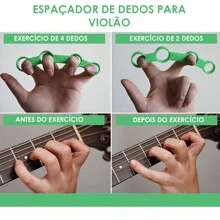 Finger Exerciser Guitar Extender Beginner Music Extends - 綠色 - 查看 4