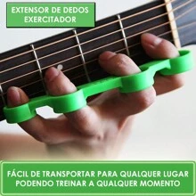 Finger Exerciser Guitar Extender Beginner Music Extends - 綠色 - 查看 3