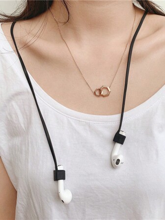 苹果AirPods防丢绳 无线耳机硅胶挂绳 防丢挂绳