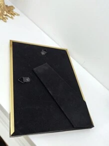 1 个随机尺寸 6 英寸/ 7 英寸/ 8 英寸/ 10 英寸细金竹形金属相框，桌面或壁挂，简约设计，可展示证书、婚礼照片、婴儿照片 - 金色 - 查看 10